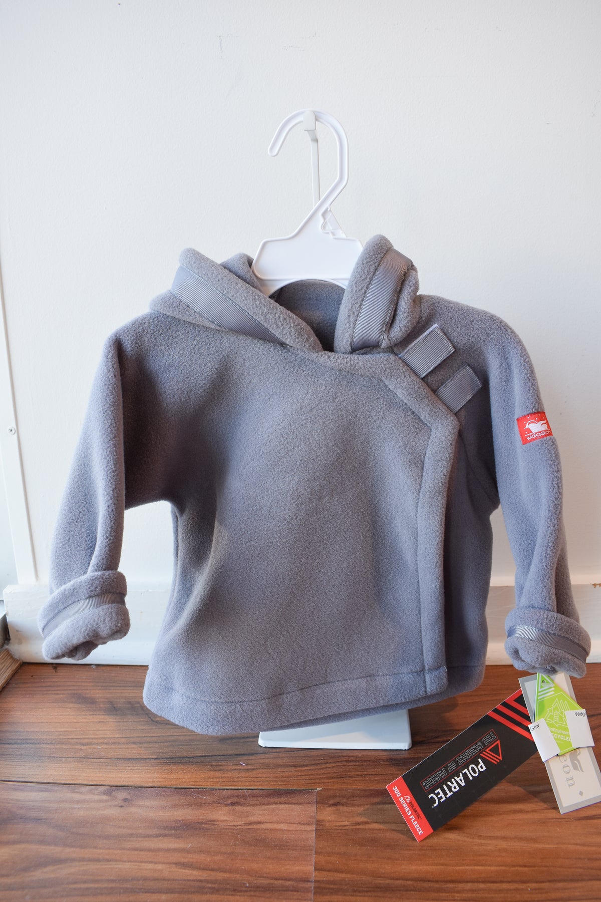 Widgeon Classic Hooded Fleece Jacket-Slate Grey