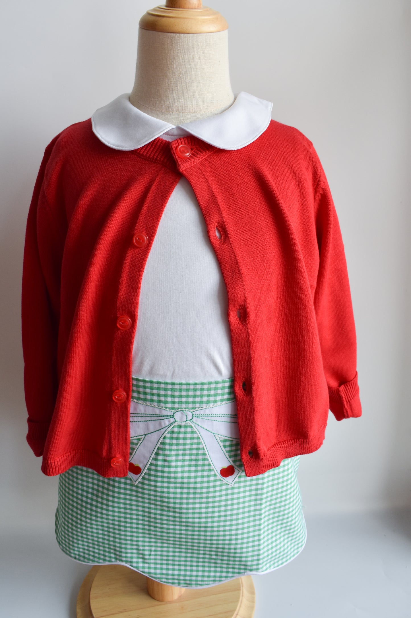Cambridge Cardigan-Richmond Red