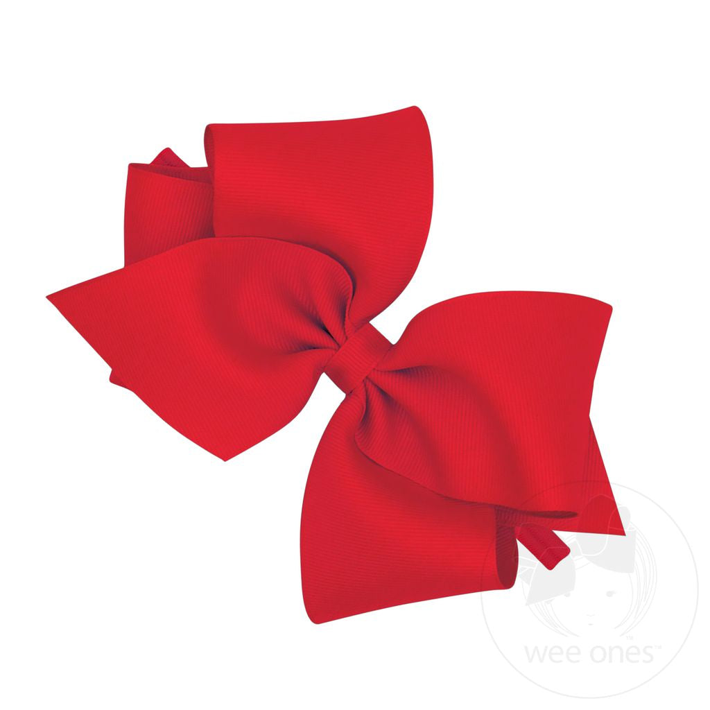 Mini King Bow on Matching Nylon Band
