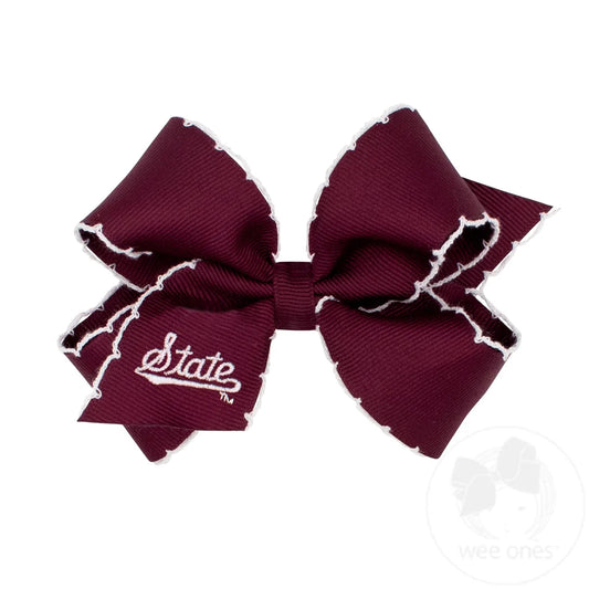 Medium Gameday Moonstitch Bow
