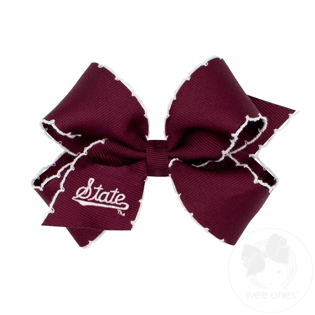 King Gameday Moonstitch Bow