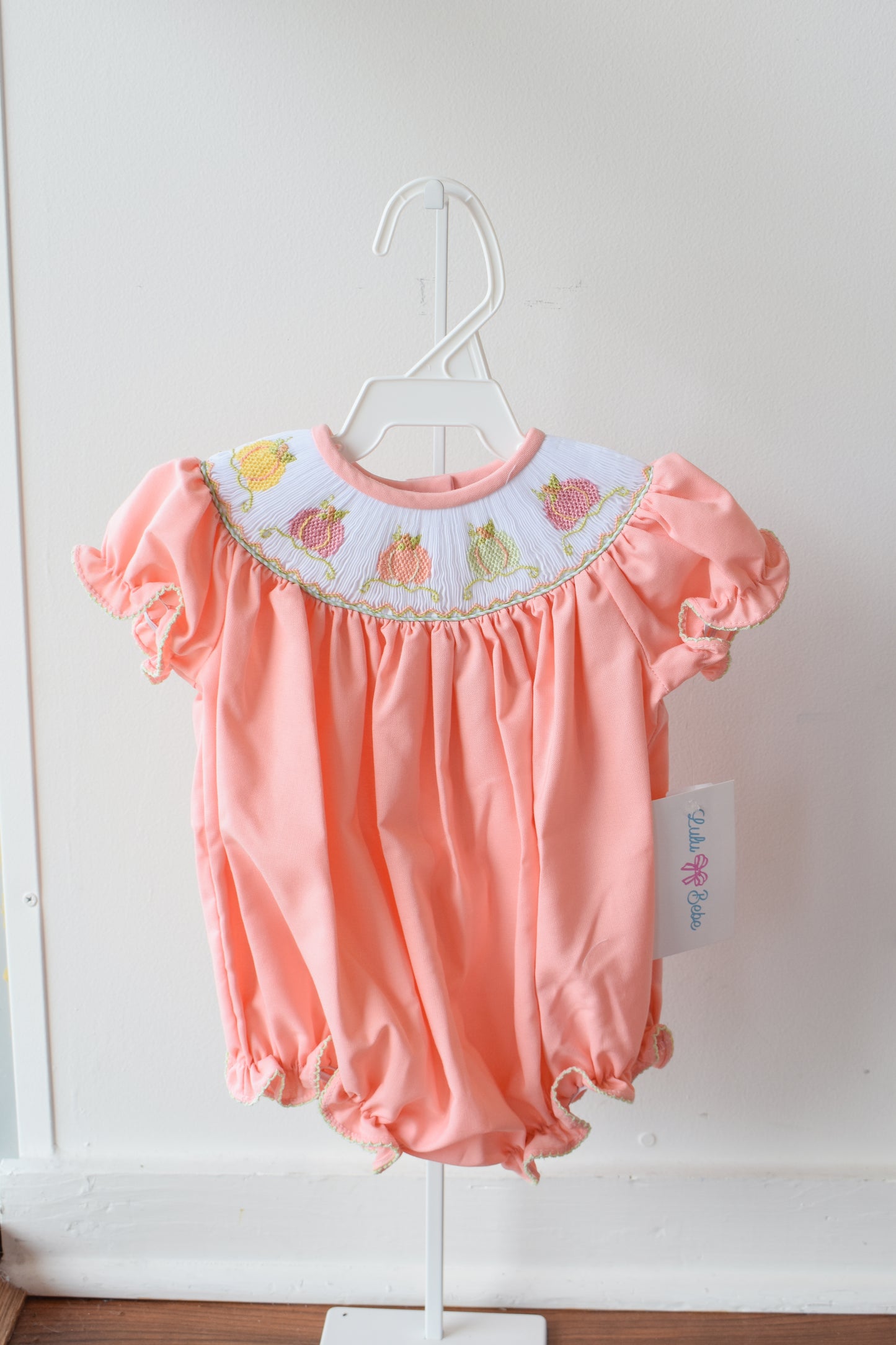 Emmie’s Peachy Pumpkin Bishop Bubble