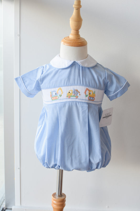 Little Loader Smocked Bubble