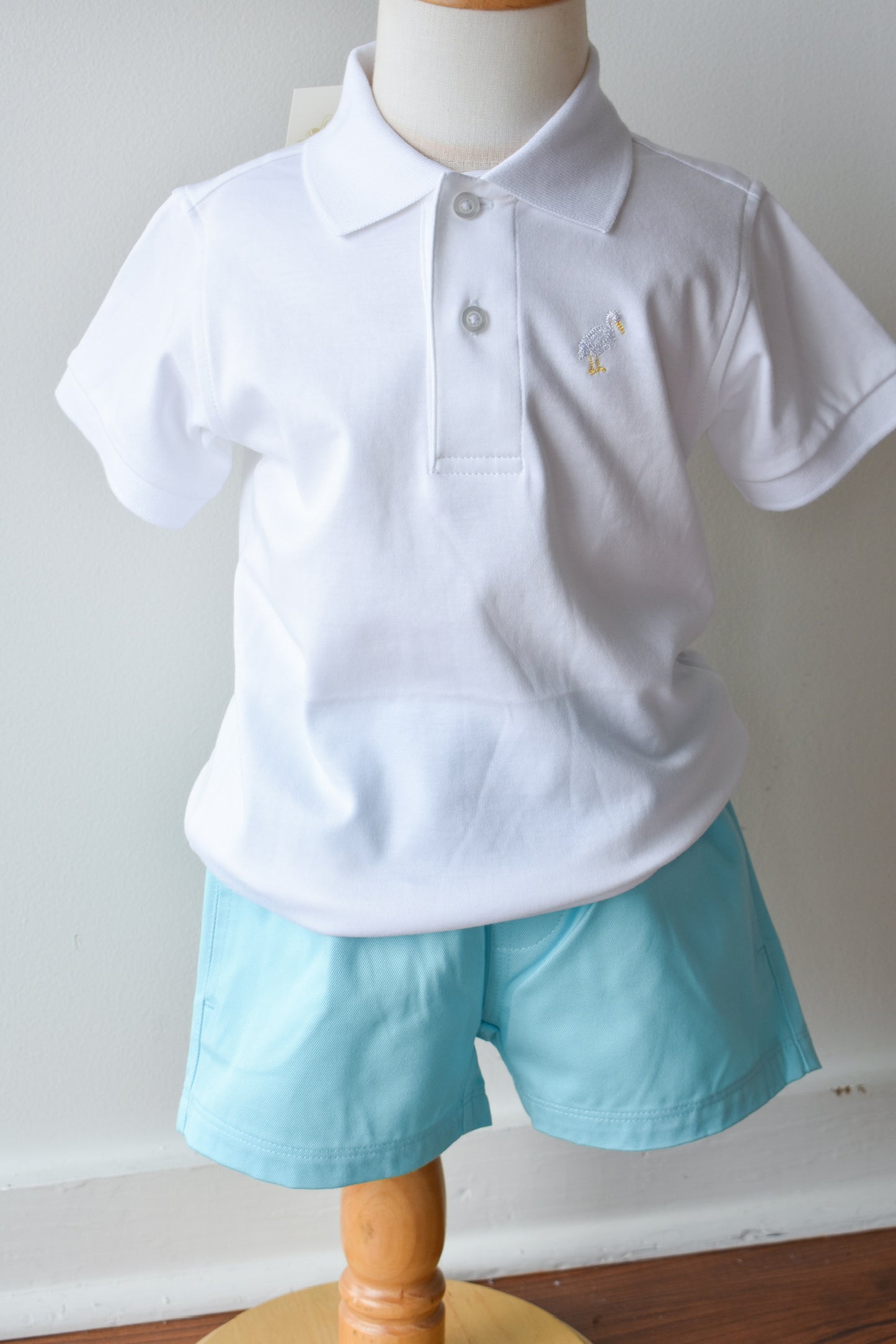Sheffield Shorts Twill-Bellhaven Blue