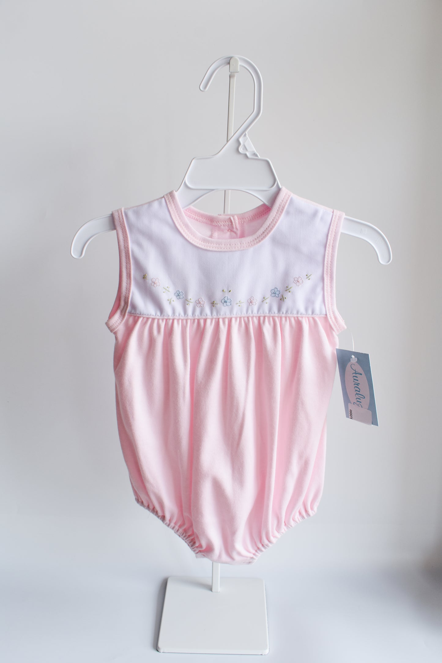 Summer Florals Sleeveless Knit Bubble