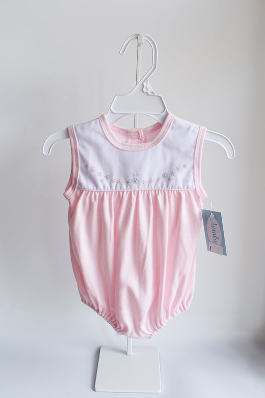 Summer Florals Sleeveless Knit Bubble