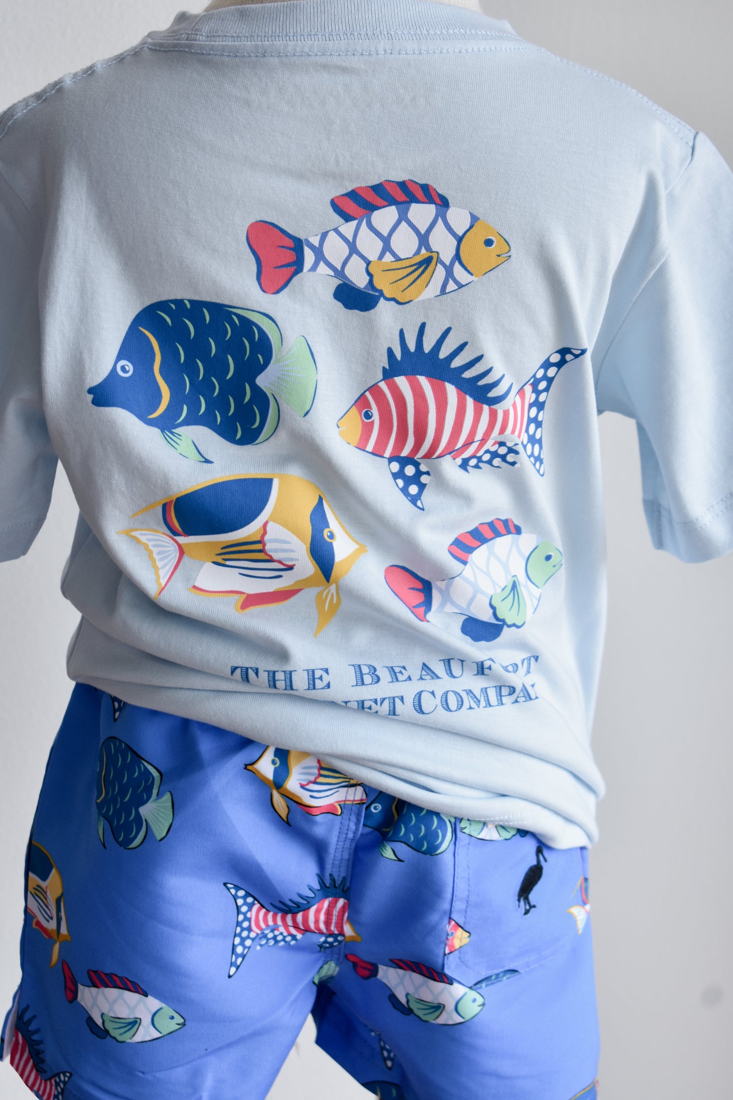 Sir Proper’s T Shirt-Buckhead Blue Fishy Fishy