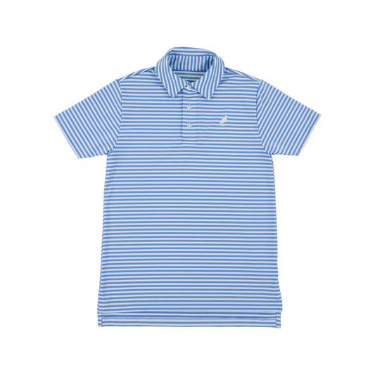 Prepletic Prim and Proper Polo-Sunrise Blvd Blue Stripe