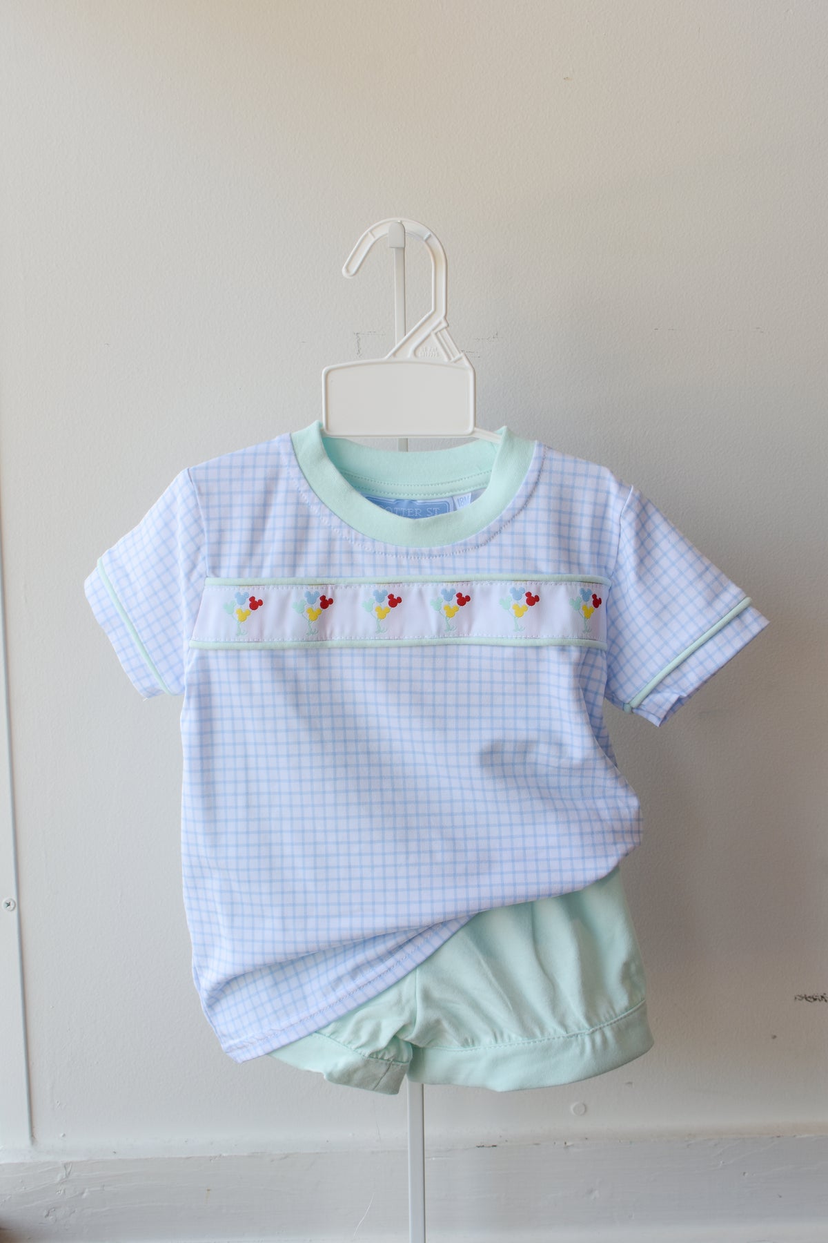 Magical Balloons Banded Short Set