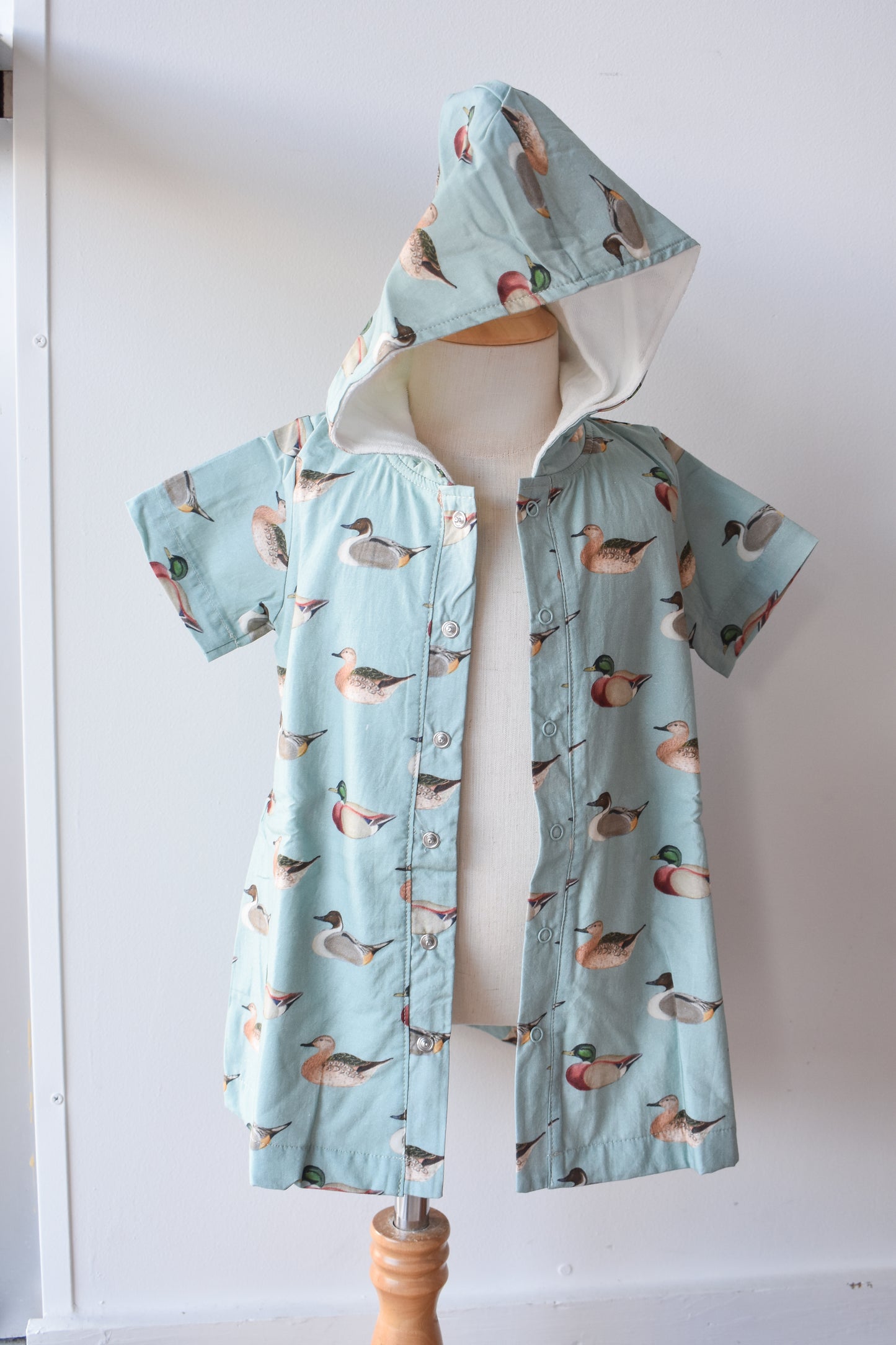 Vintage Duck Boy's Hooded Coverup