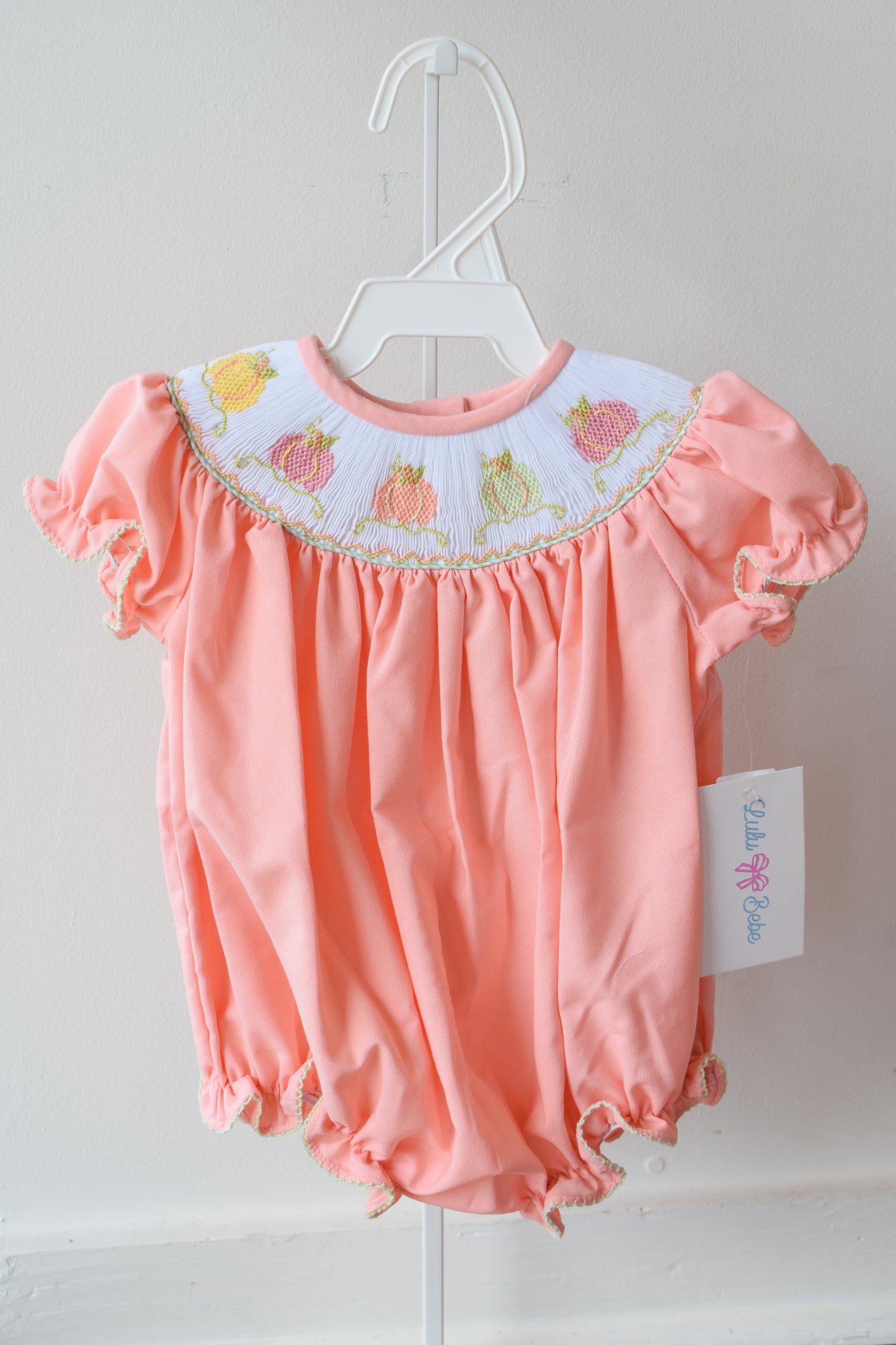 Emmie’s Peachy Pumpkin Bishop Bubble