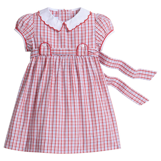 Bibie Dress-Hartford Plaid