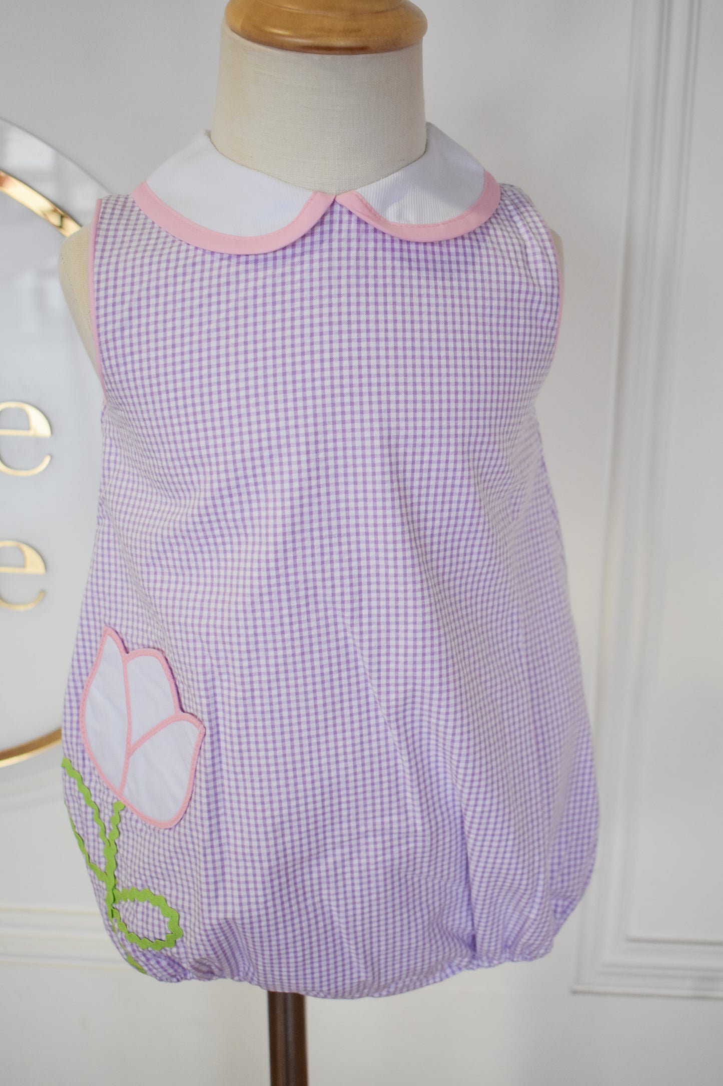 Tulip Tea Party Seersucker Louisa Bubble