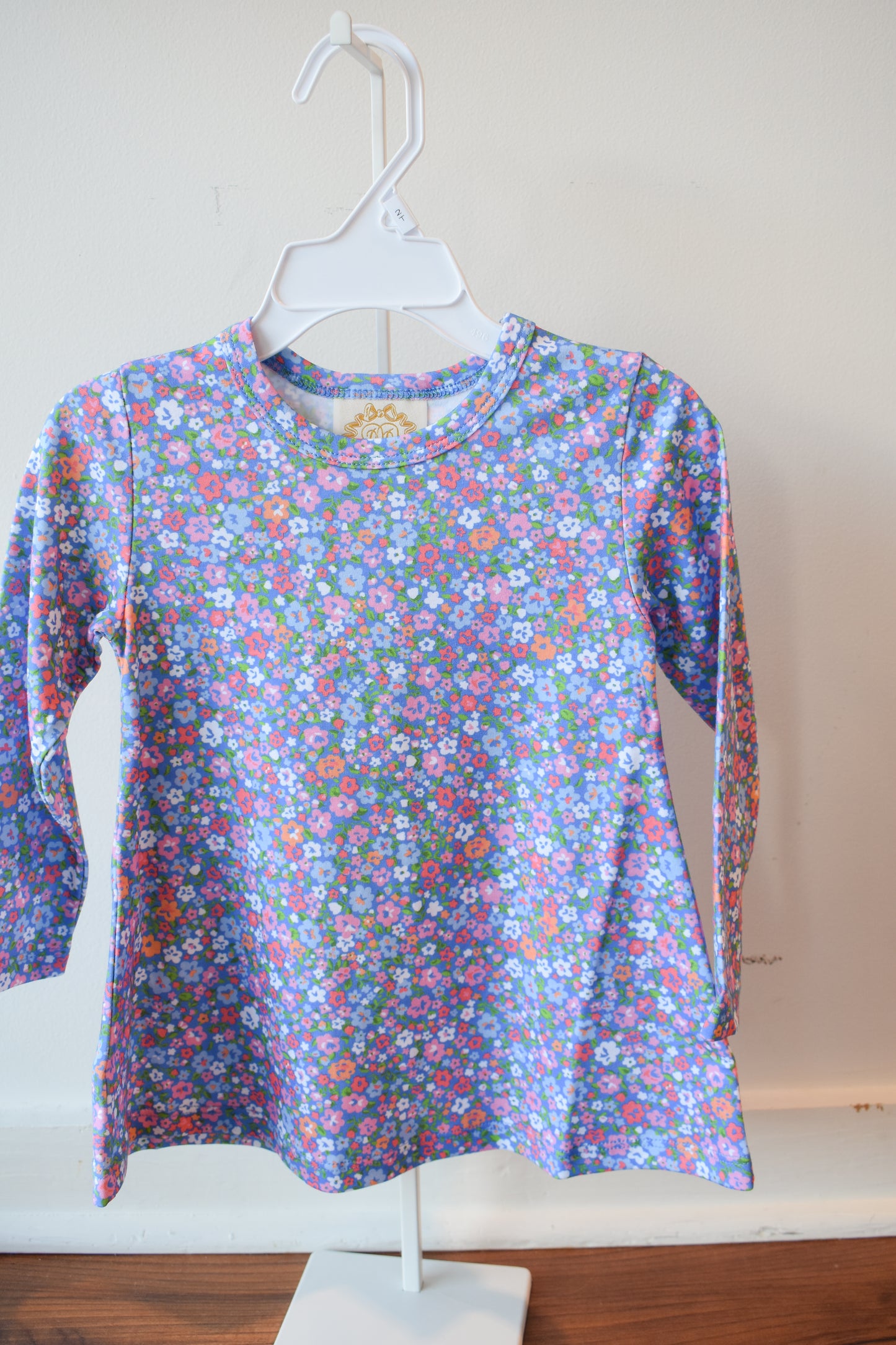 Long Sleeve Polly Play Dress-Mountain Brook Mini Floral