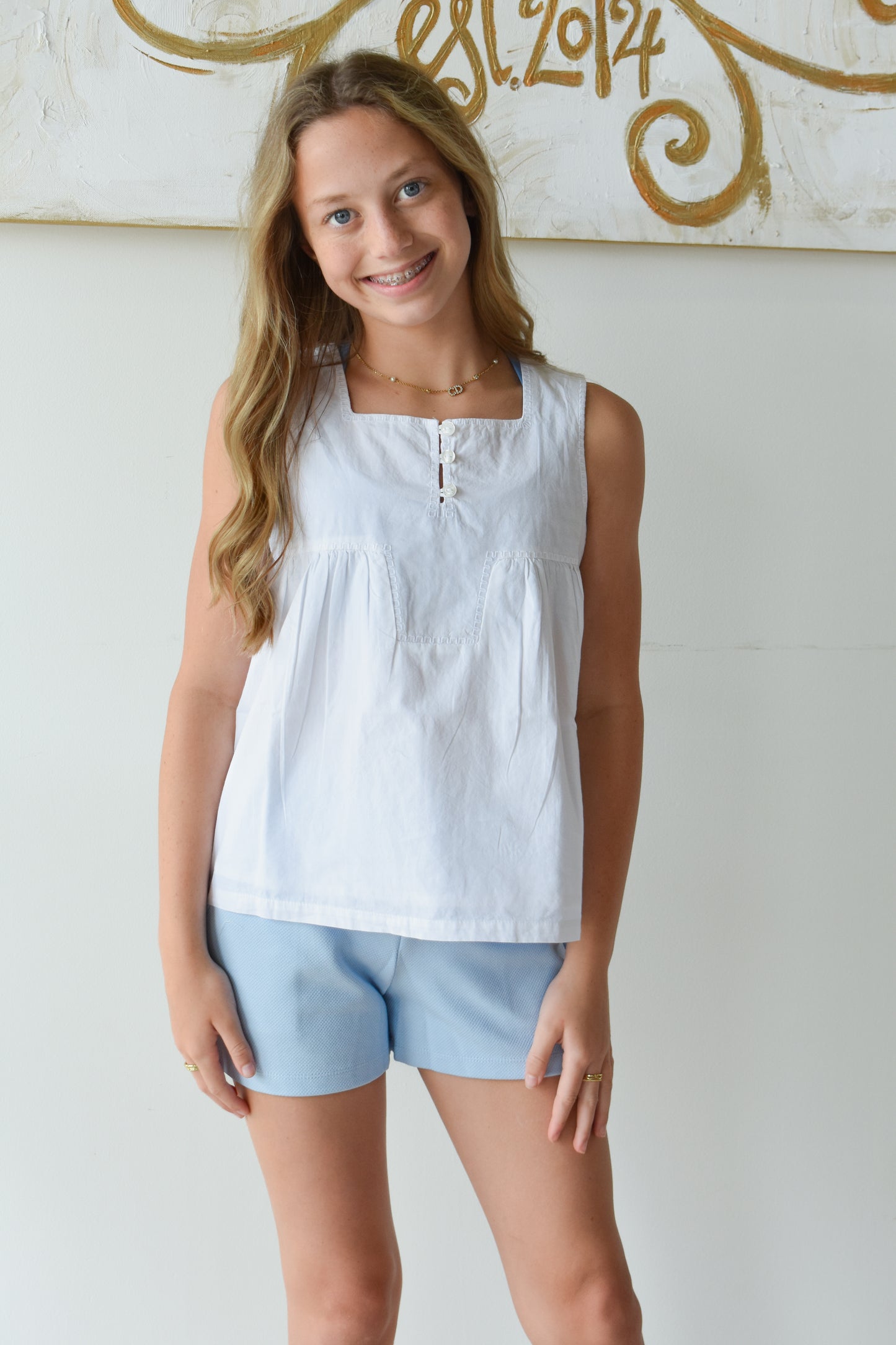 Keystone Top-White