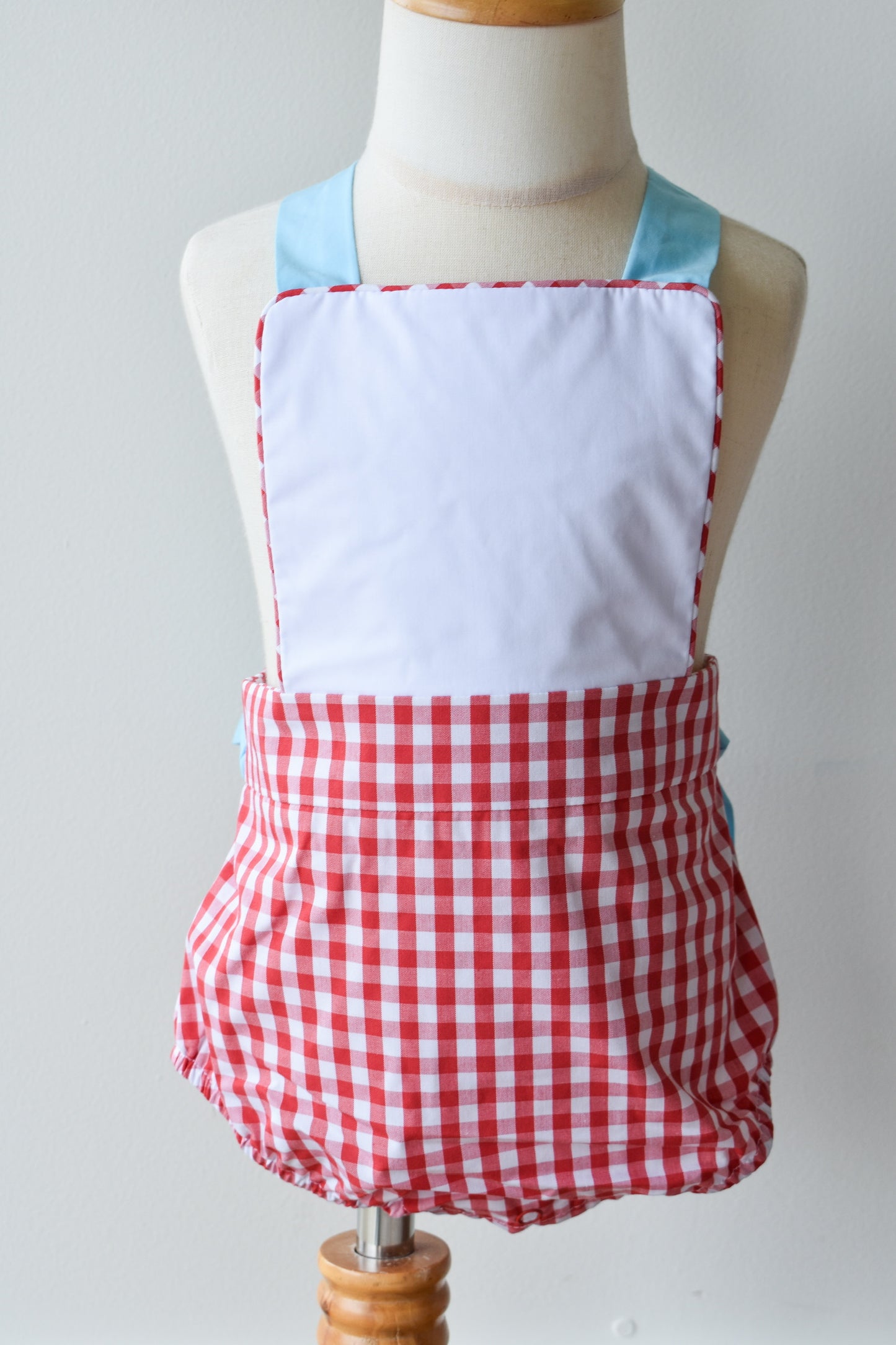 Sayre Sunsuit-Richmond Red Gingham