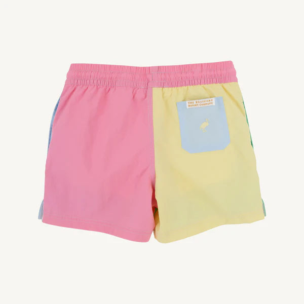 Country Club Colorblock Swim Trunks