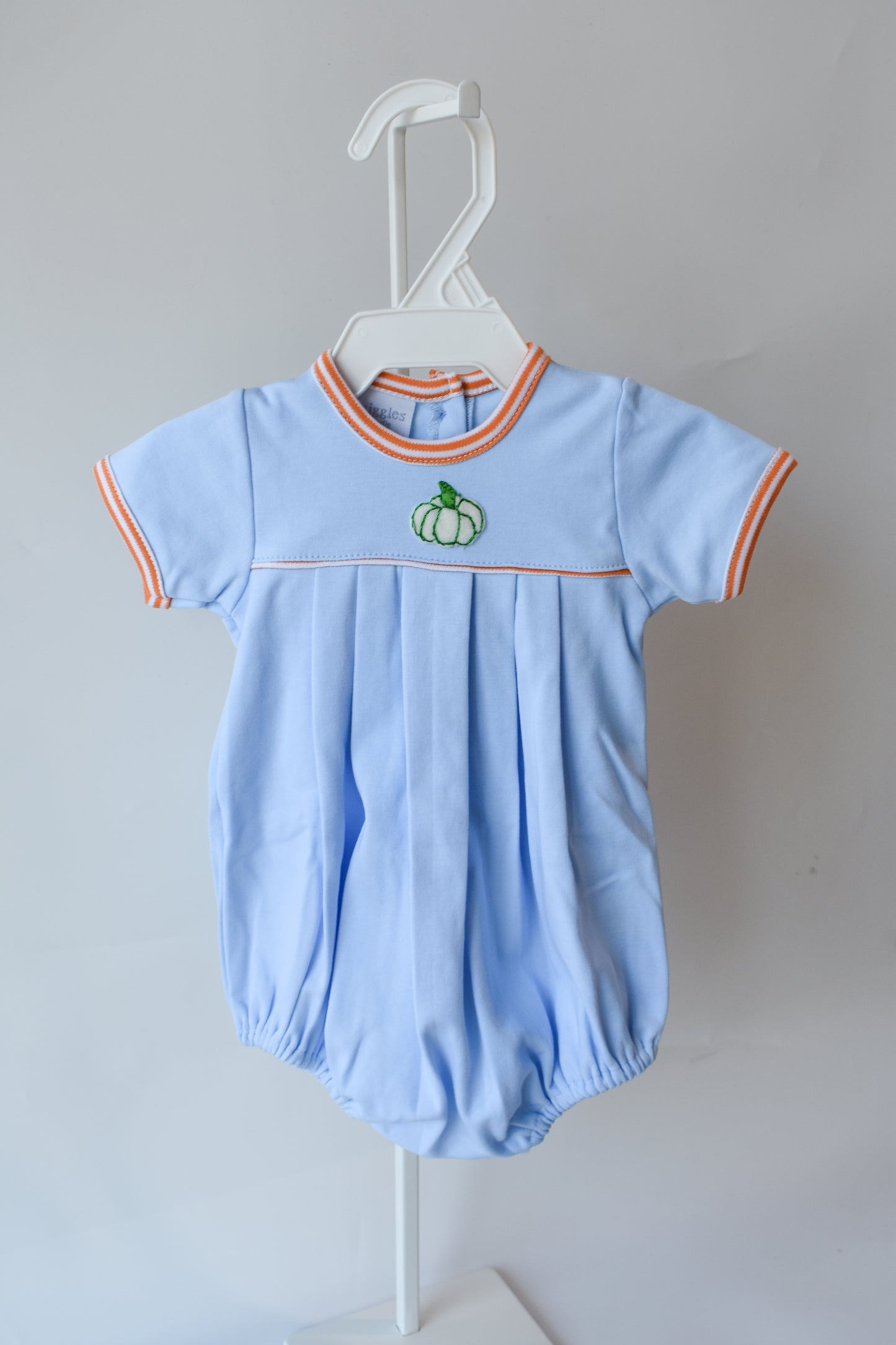 Blue Mini Pumpkin Boy Bubble