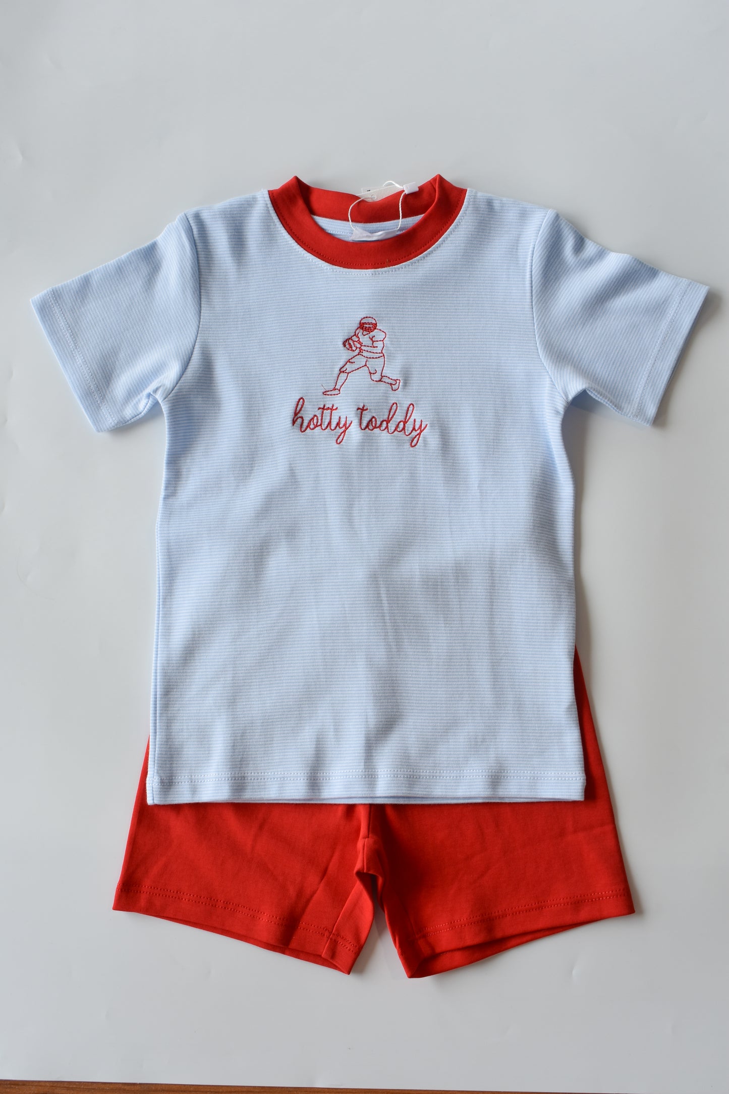 Hotty Toddy Football Player Short Set