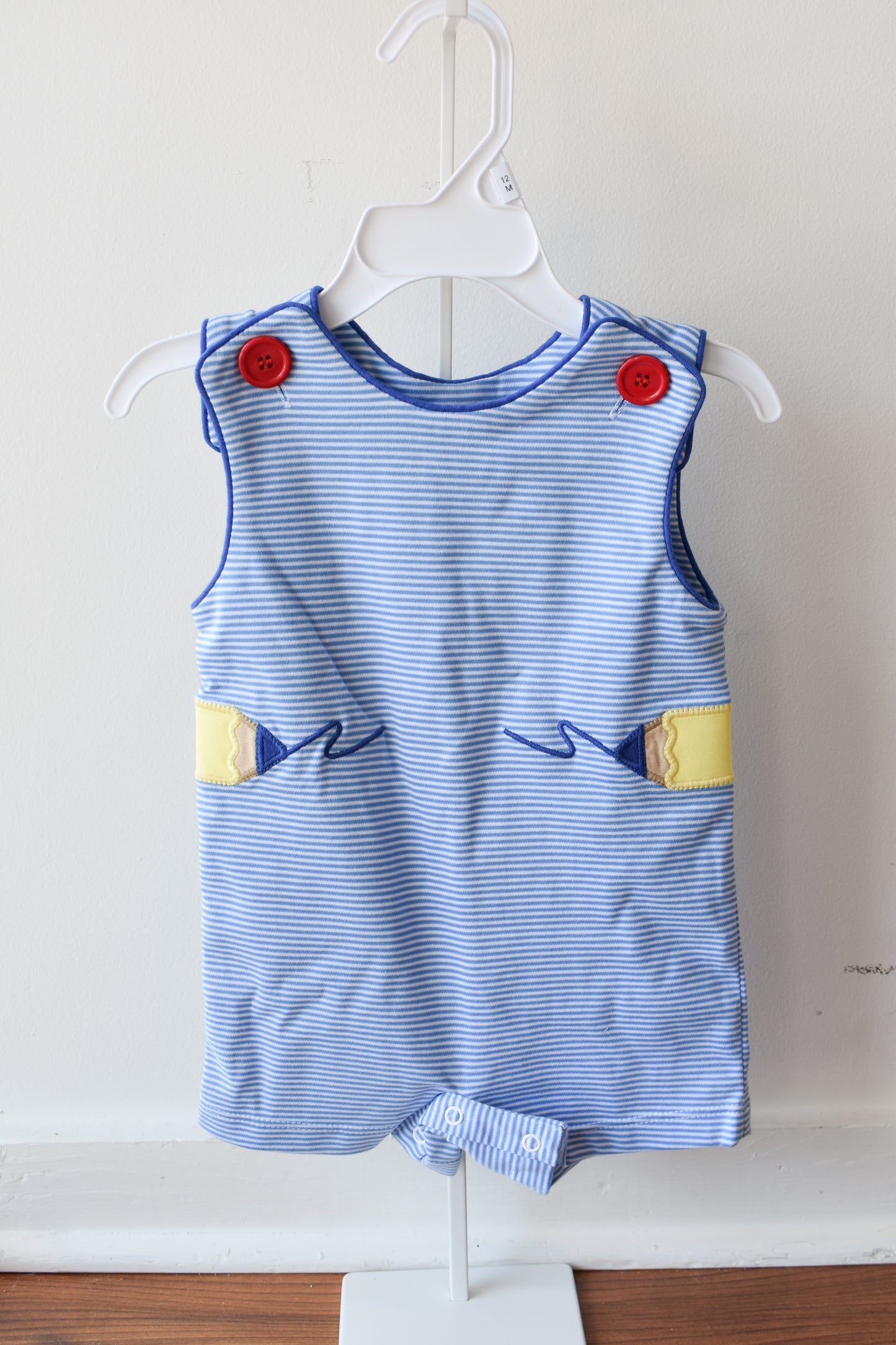 Pencil Ashton Shortall-Periwinkle Stripe Knit