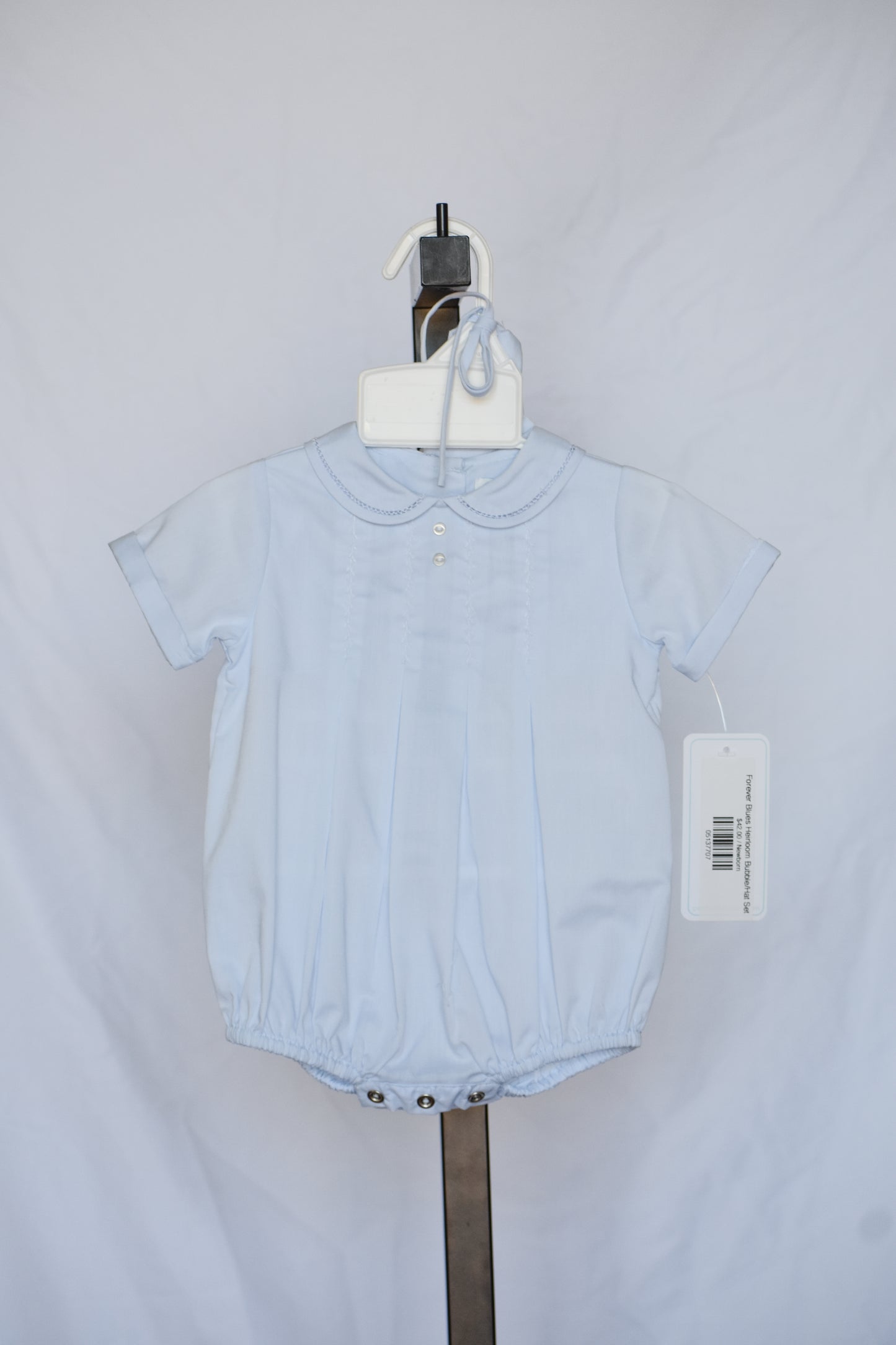Forever Blues Heirloom Bubble/Hat Set