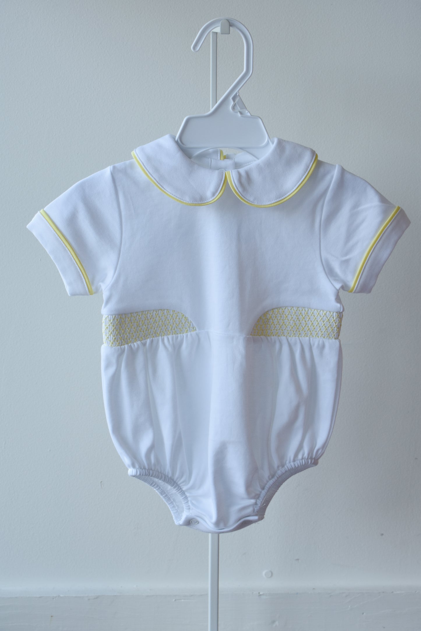 Brentley Pima Bubble-White/Lake Worth Yellow