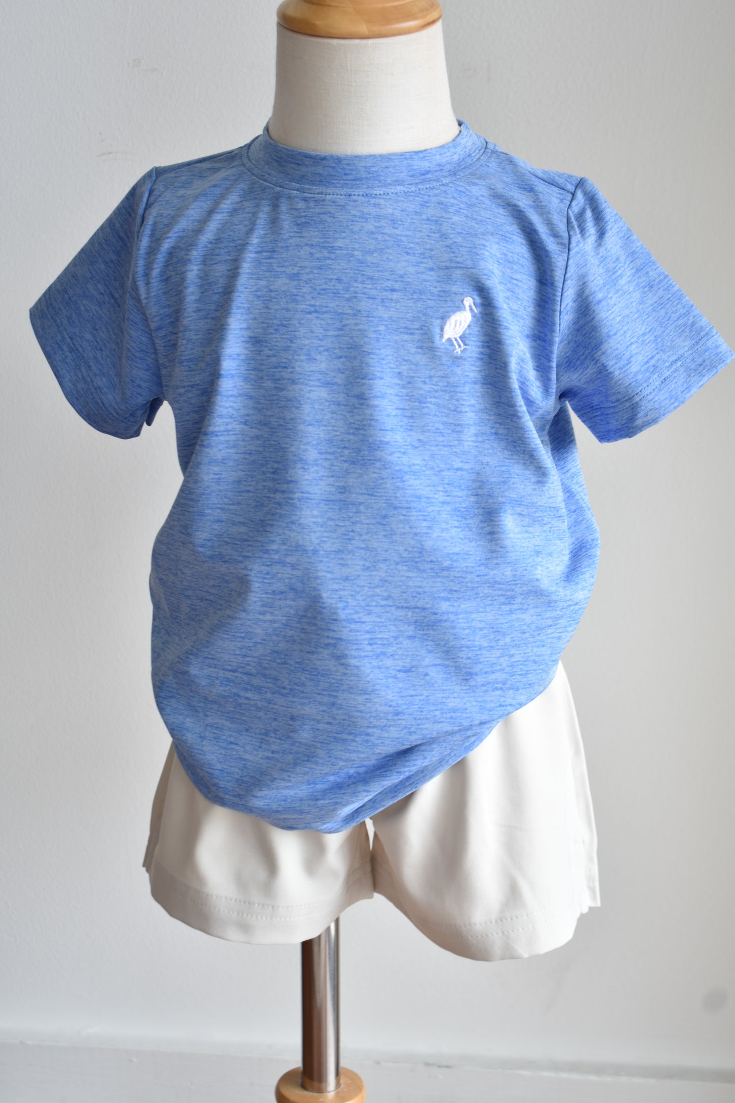 Prepletic Carter Crewneck-Heathered Sunrise Blvd Blue