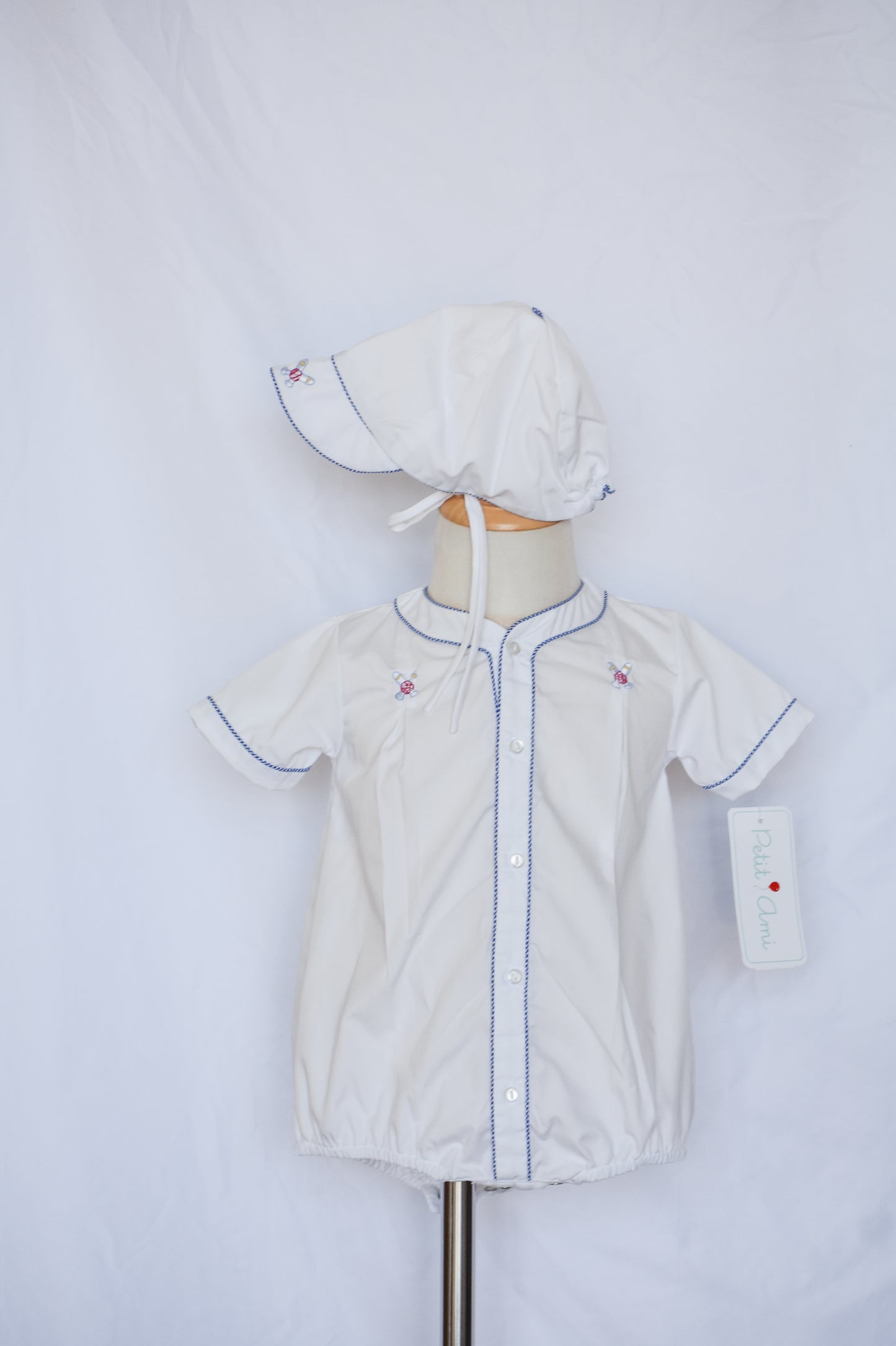 All-Star Baby Heirloom Bubble/Hat Set