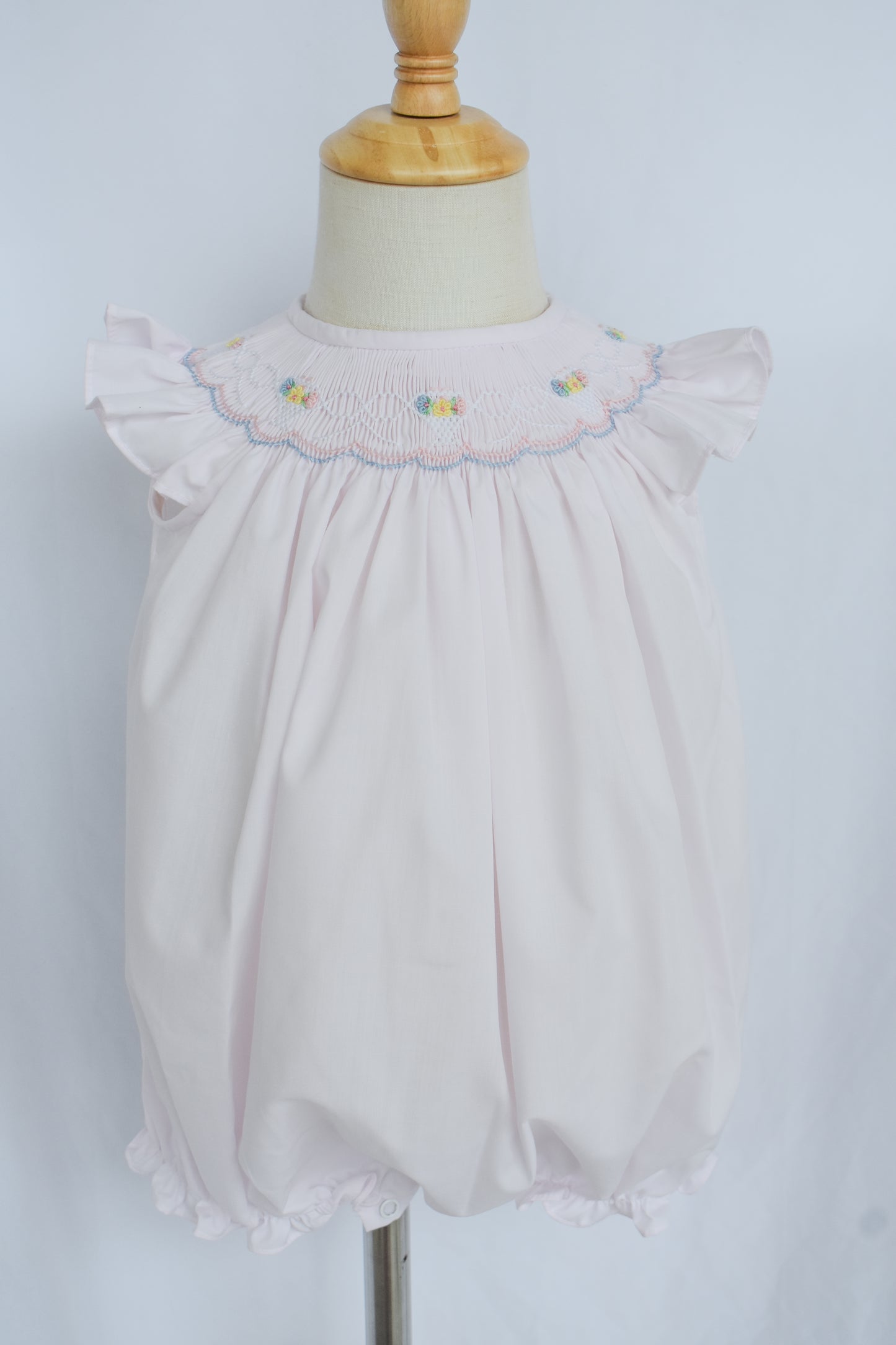 Blush Bouquets Bishop Romper