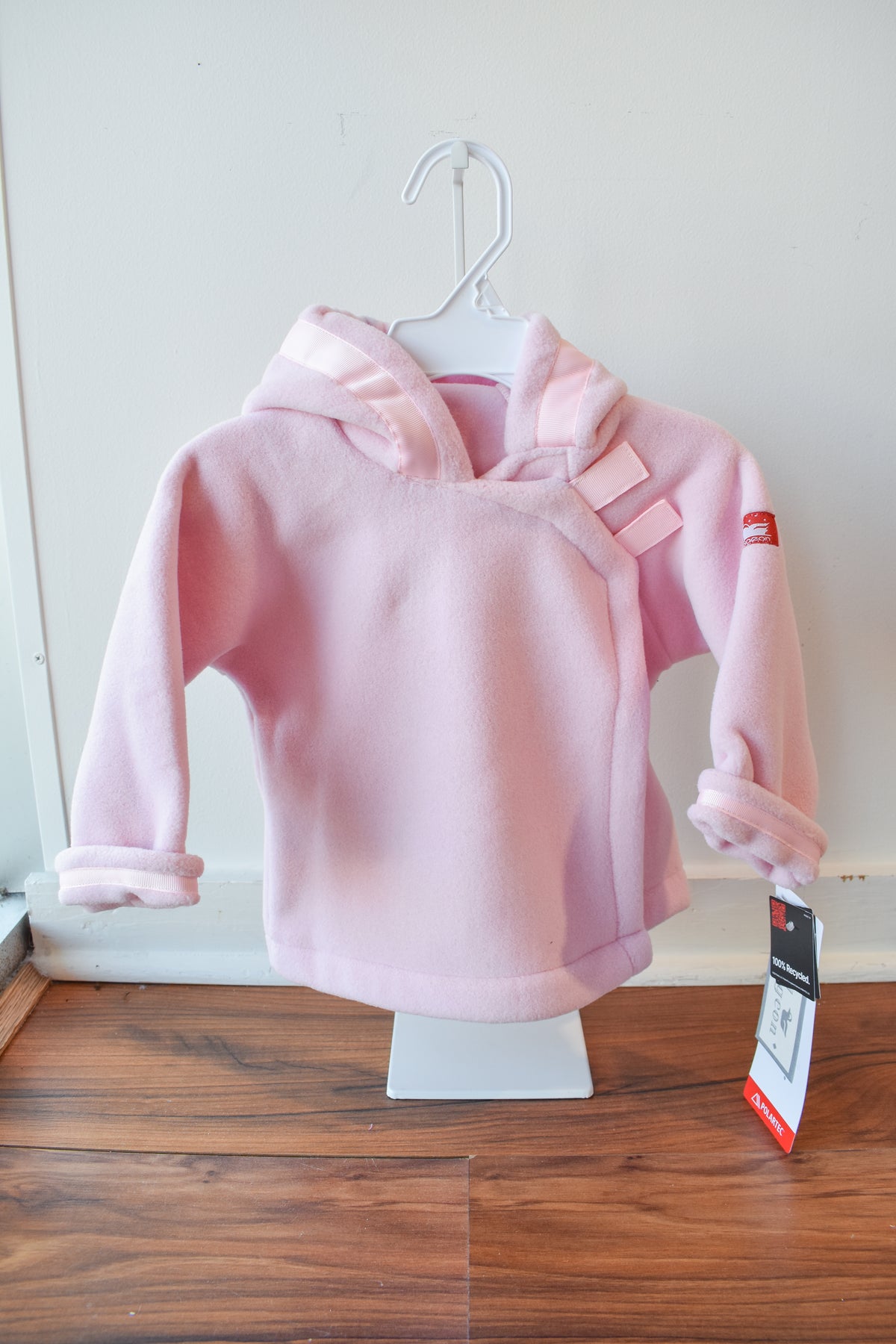 Widgeon Classic Hooded Fleece Jacket-Pink