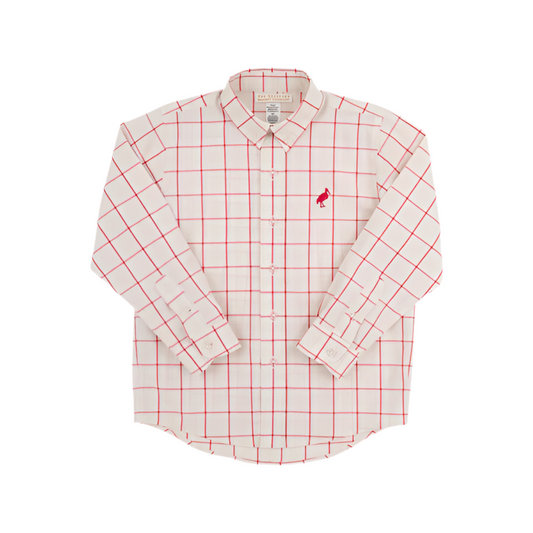 Oak Park Plaid Dean's List Dress Shirt