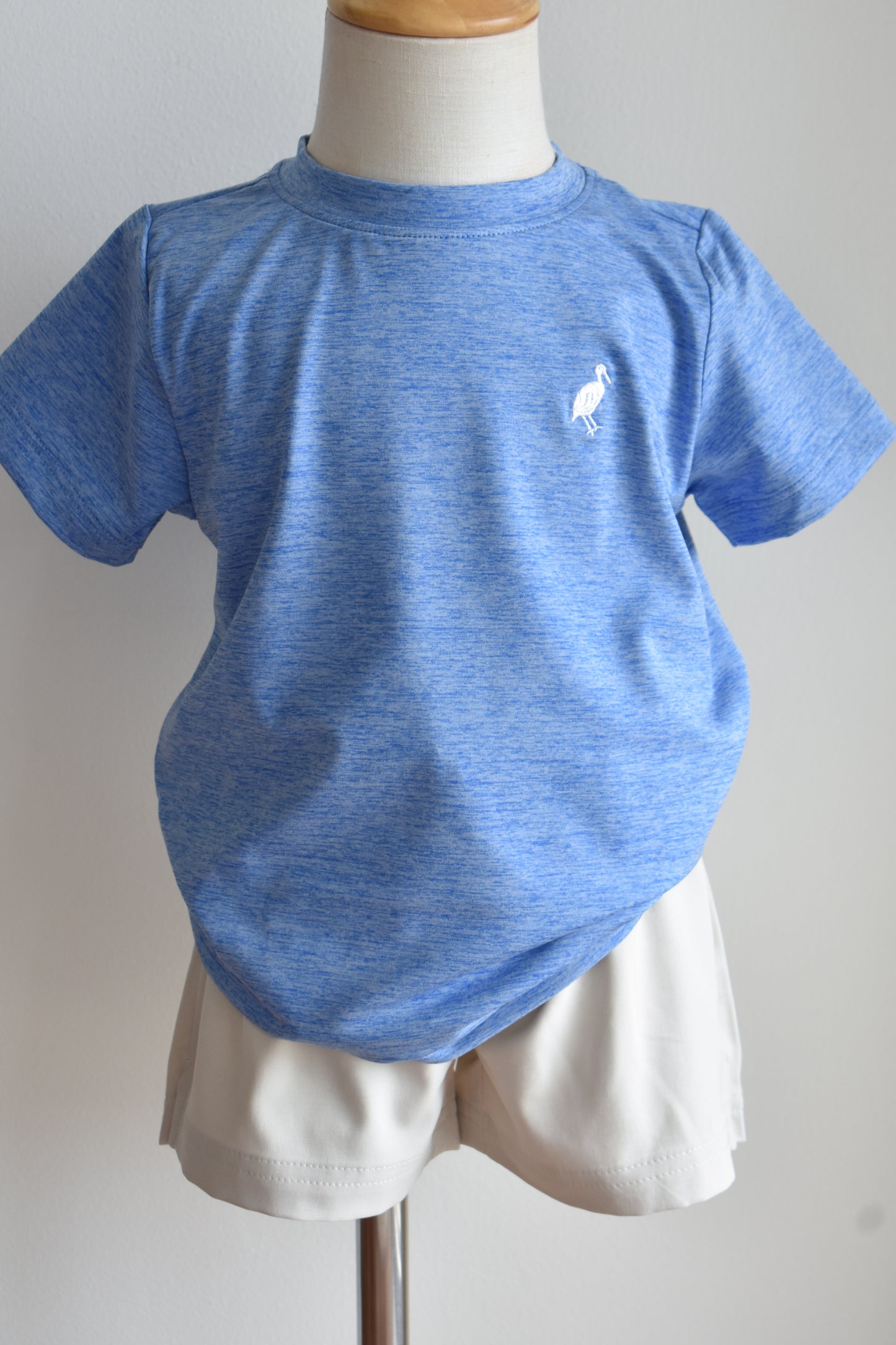 Prepletic Carter Crewneck-Heathered Sunrise Blvd Blue