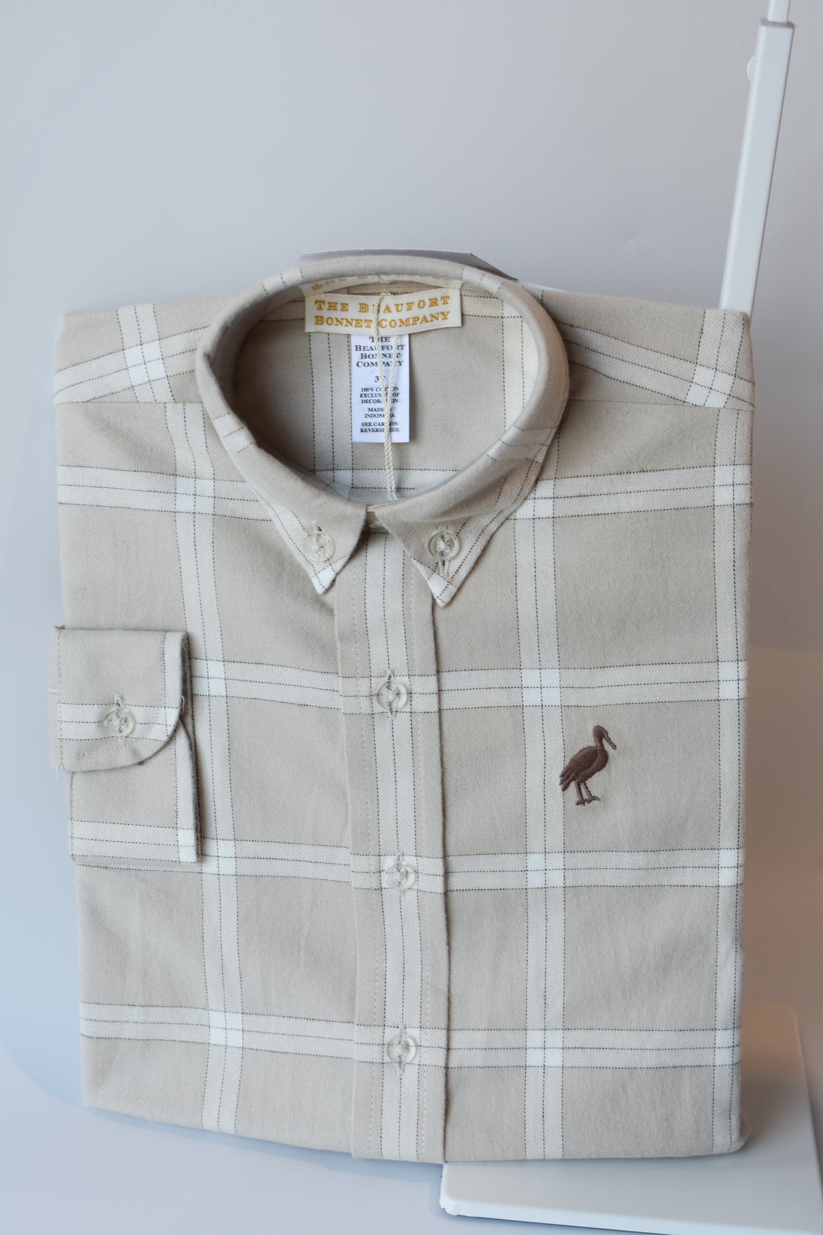 Dean’s List Flannel Dress Shirt-Thompson Park Plaid
