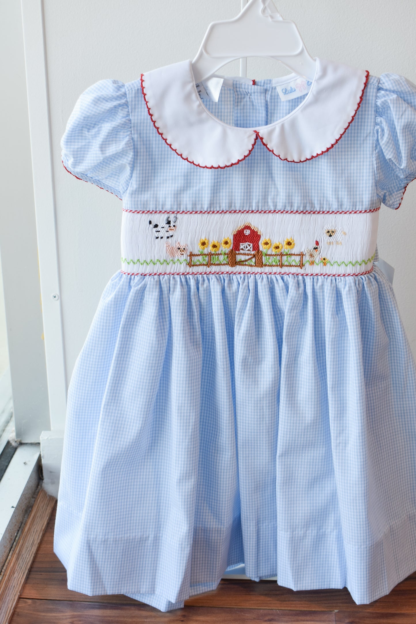 Rose's Farm Day Bishop Dress