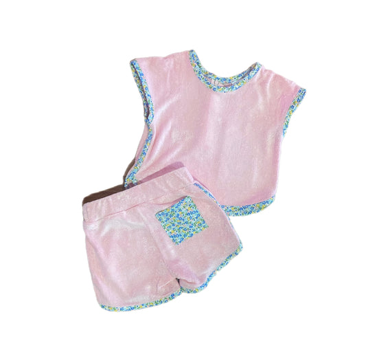 Terrycloth Set Pink