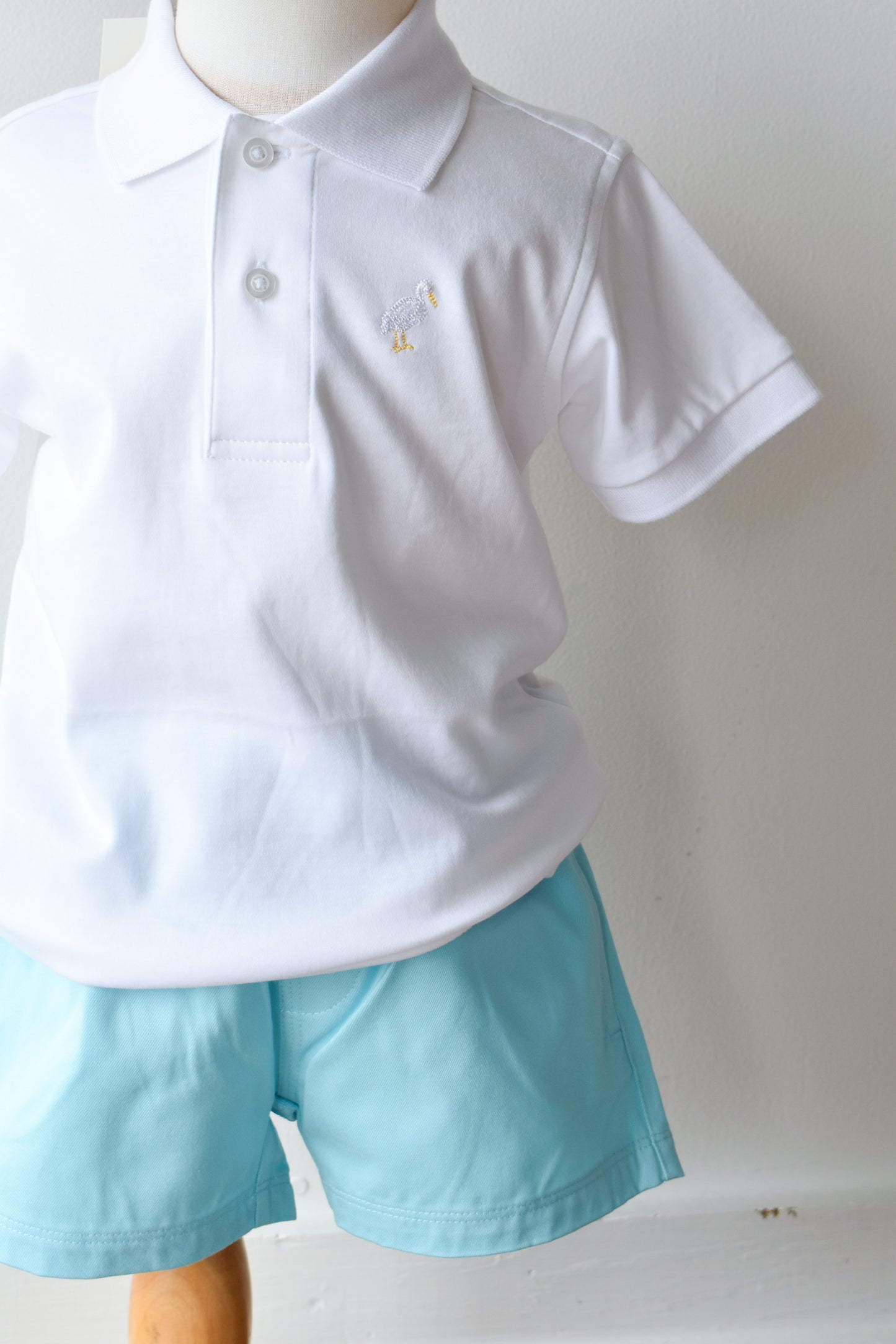 Sheffield Shorts Twill-Bellhaven Blue
