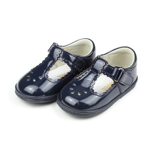 Dottie Toddler Mary Jane-Patent Navy