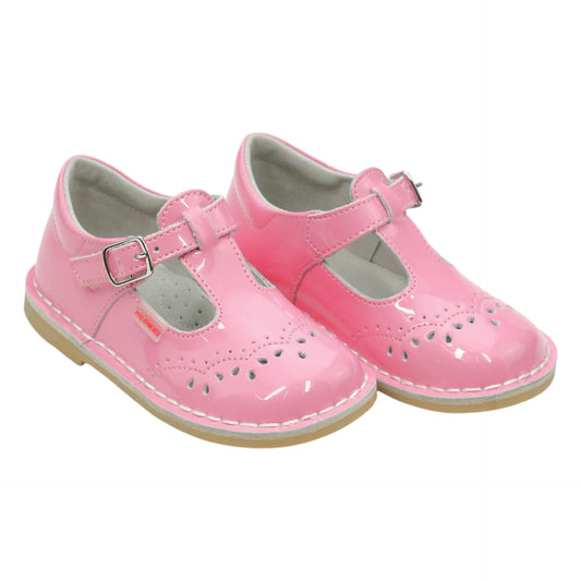 Ruthie Stitched Mary Jane-Malibu Pink