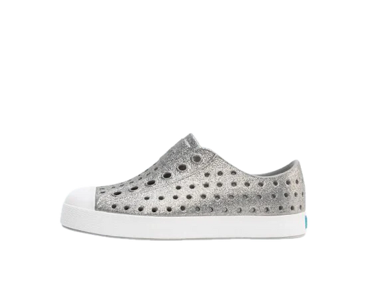 Native Jefferson Bio Bling-Platinum Bling/Shell White