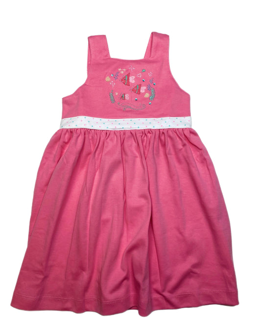 Angle Fish Swirl Square Neck Sundress Toddler