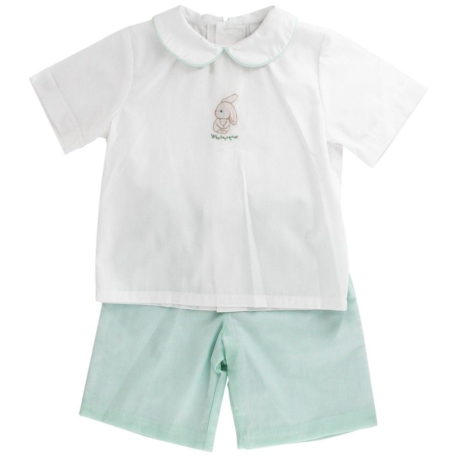 Mint Bunny Short Set