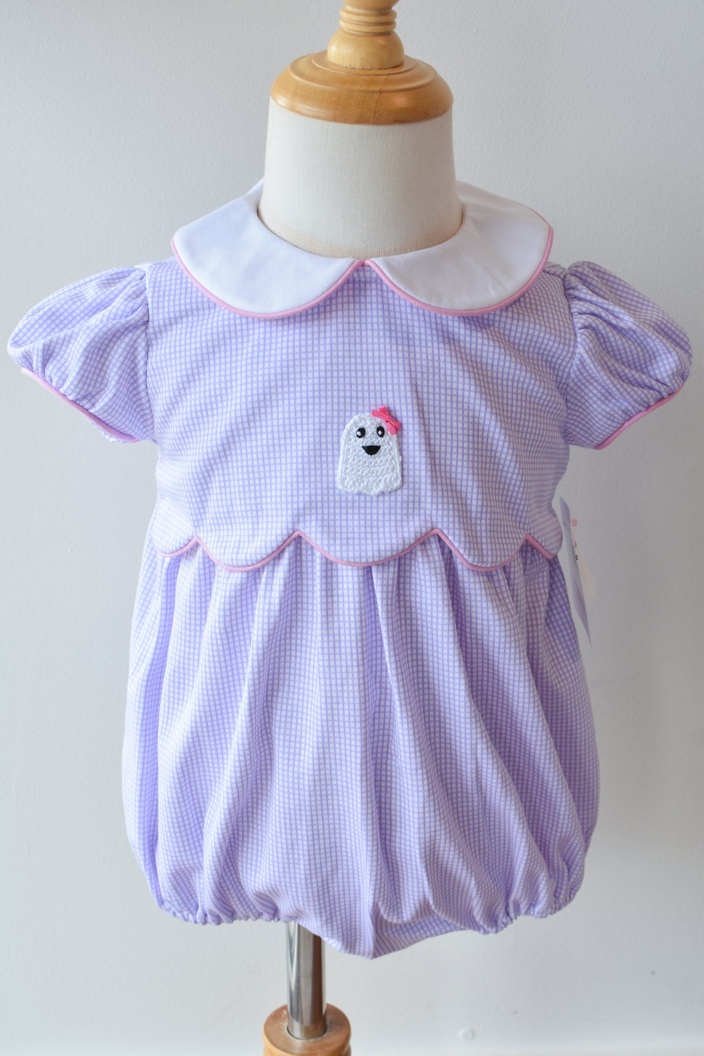 Girly Ghost Lavender Knit Bubble