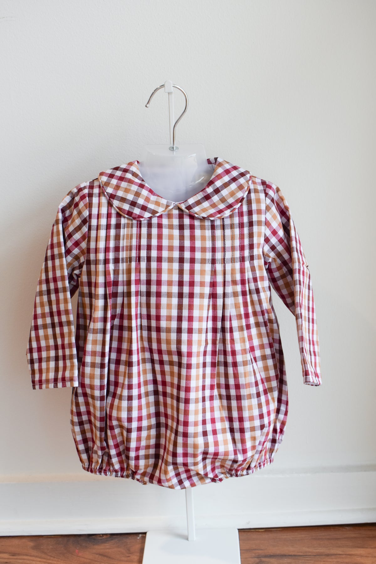 Long Sleeve Boone Bubble-Easton Pond Plaid