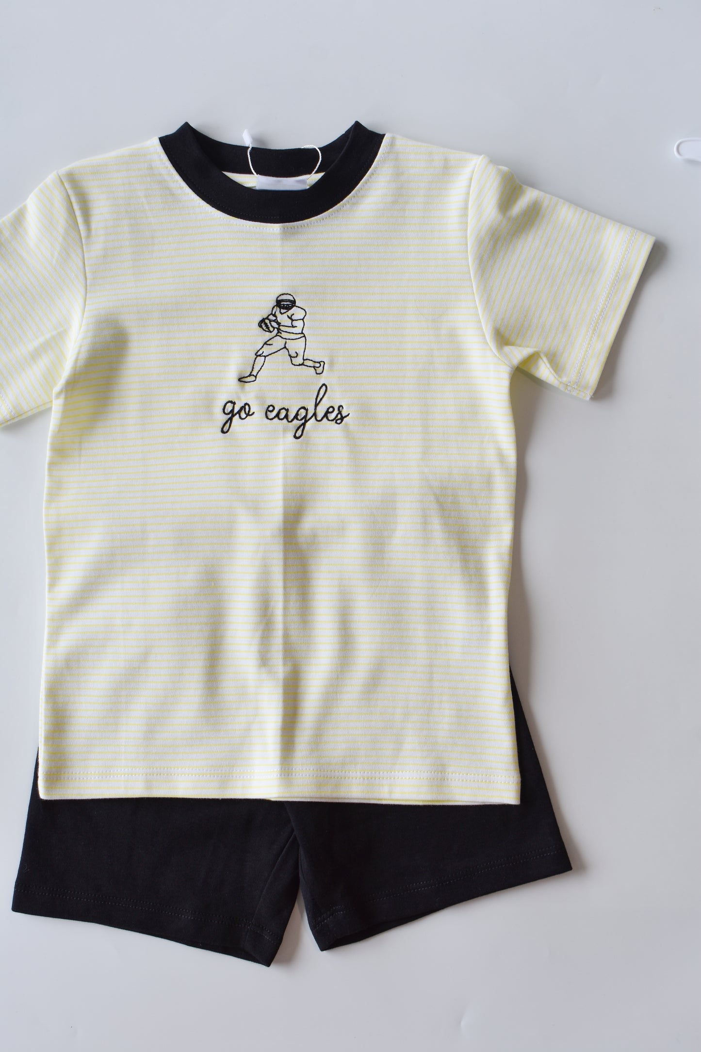 Go Eagles Football Player Short Set