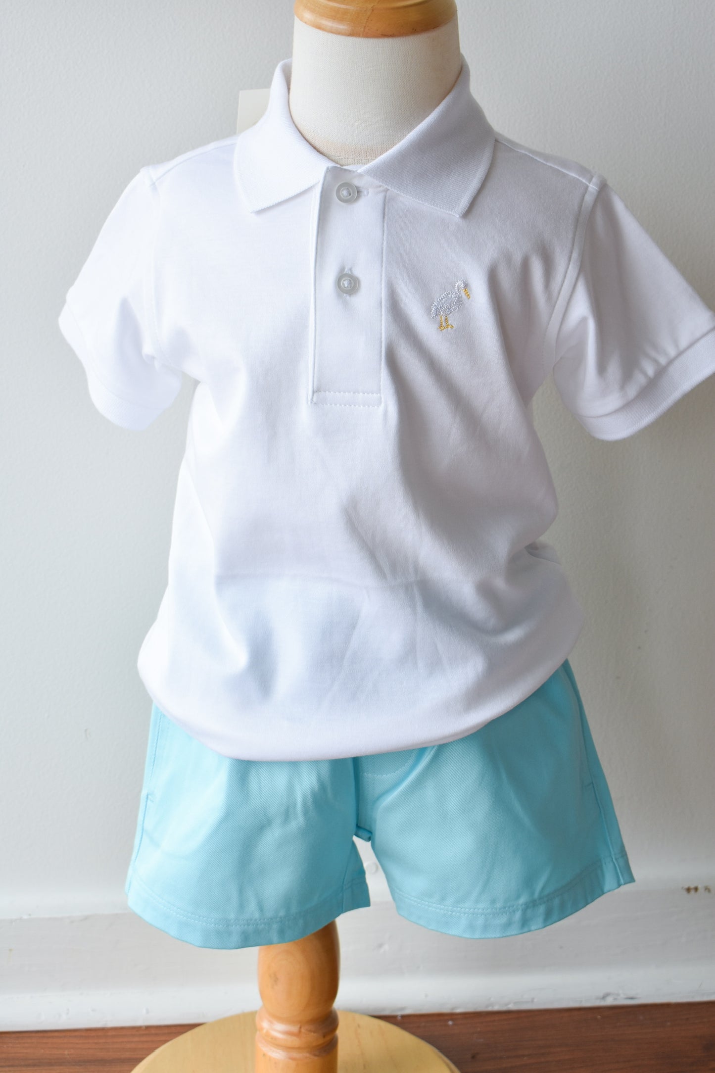Sheffield Shorts Twill-Bellhaven Blue