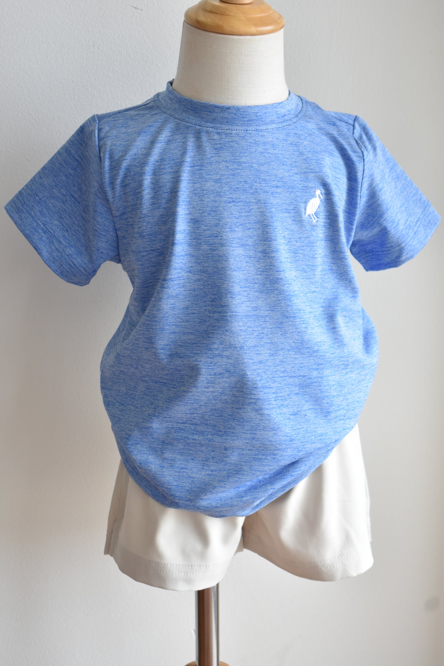 Prepletic Carter Crewneck-Heathered Sunrise Blvd Blue