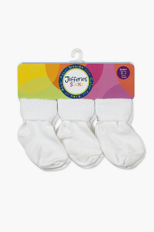 Jefferies Classic Turn Cuff Socks-6 Pair Pack