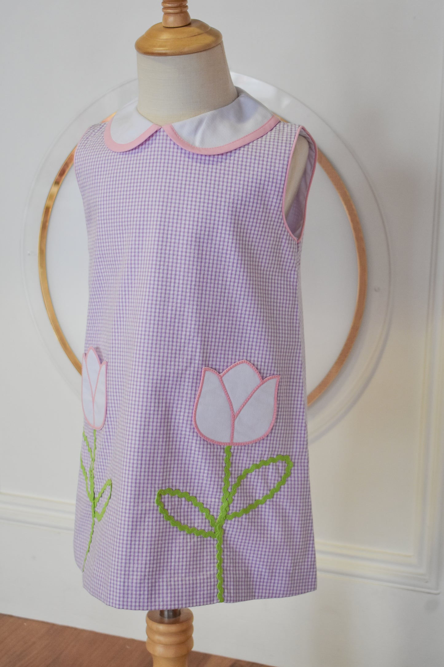 Tulip Tea Party Seersucker Louisa Dress