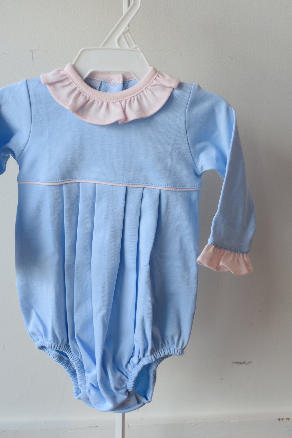 Blushing Blue Long Sleeve Bubble