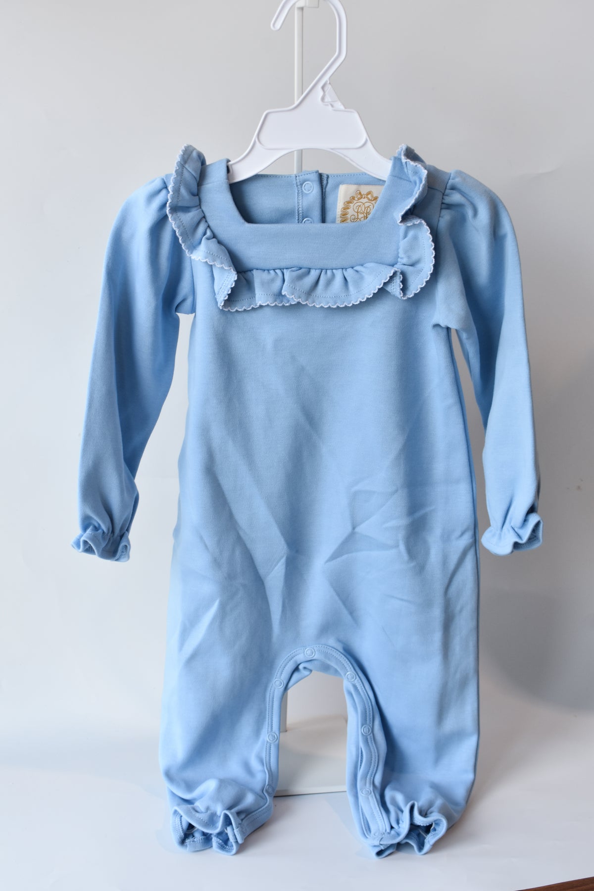 Darla Day Romper-Sarasota Sky